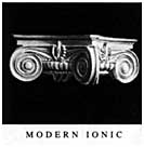 Modern Ionic capital