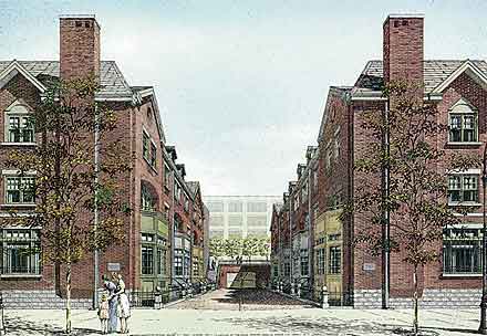 Town Houses, Greenwich Street, NYC