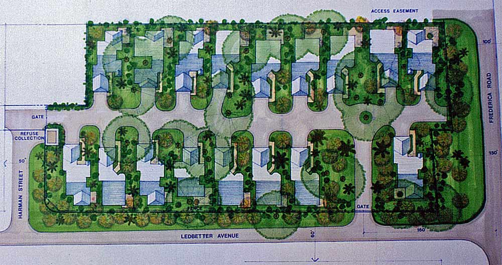 Frederica Road Site Design