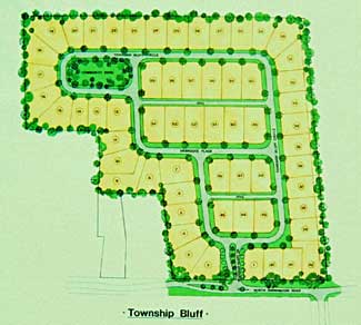 Township Bluff site plan—Island Living on the Georgia coast